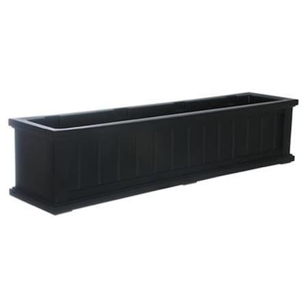 Lawnitator Cape Cod Window Box 4FT Black LA2621833